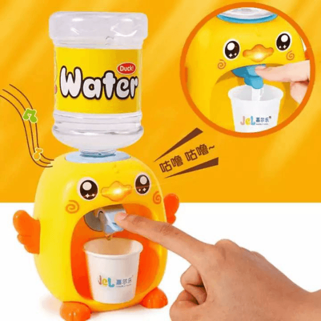 Cute Duck Toy Mini Electric Automatic Water Dispenser Machin