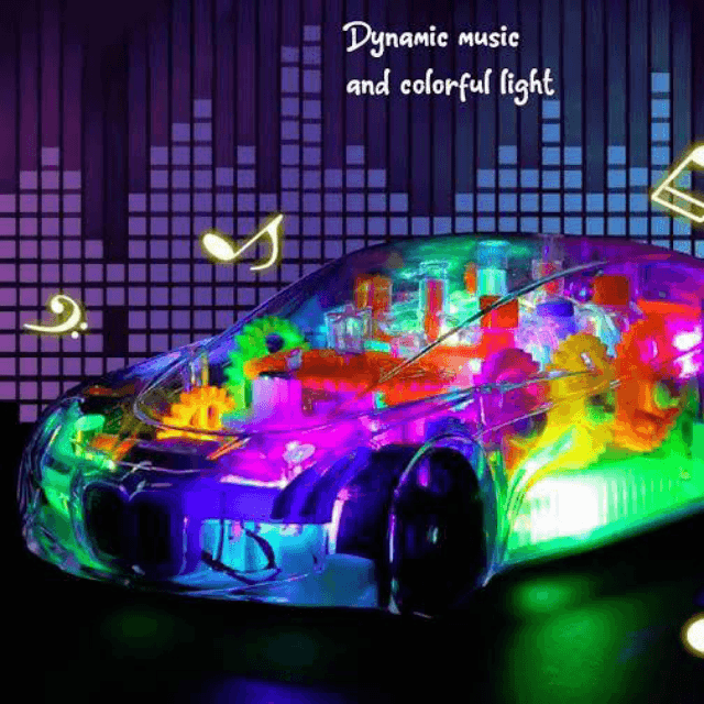 Concept Racing Educational  Car With Flash Light