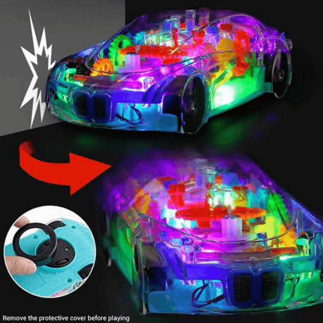 Concept Racing Educational  Car With Flash Light