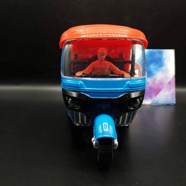 Auto Rickshaw with Lights and Music