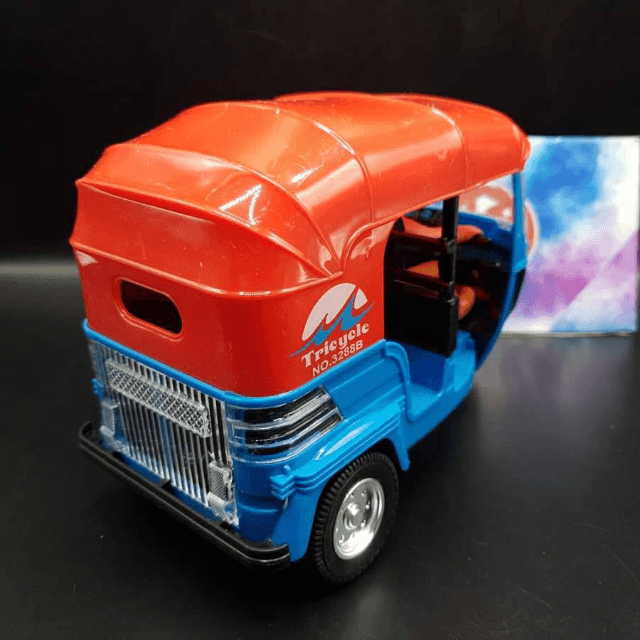 Auto Rickshaw with Lights and Music